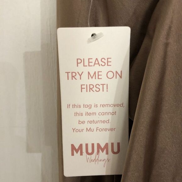 Show Me Your MuMu Verona Cowl Midi Dress‎ Luxe Satin Wedding Rose Gold Size XXS - Picture 5 of 9